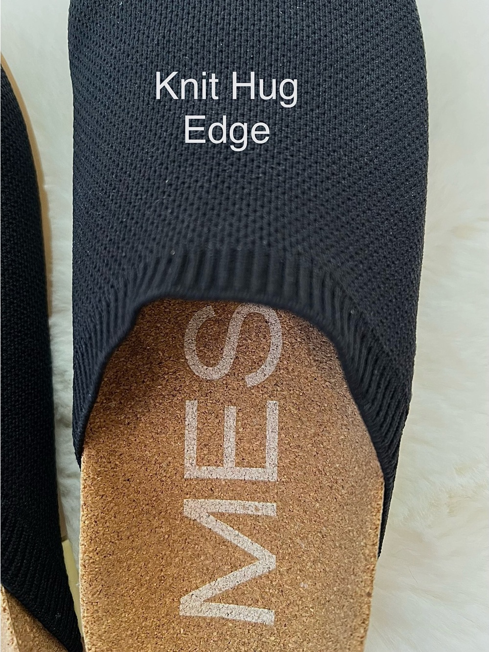 MESSAGE Henning Classic Black Slip On Mule Shoes Sz 37 US 6.5-7 - Picture 9 of 15